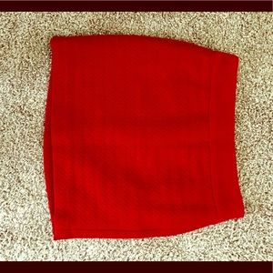 Banana Republic Red Mini Skirt size 0 women’s